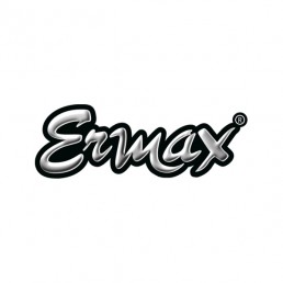logo ermax métal liquide contour noir police script